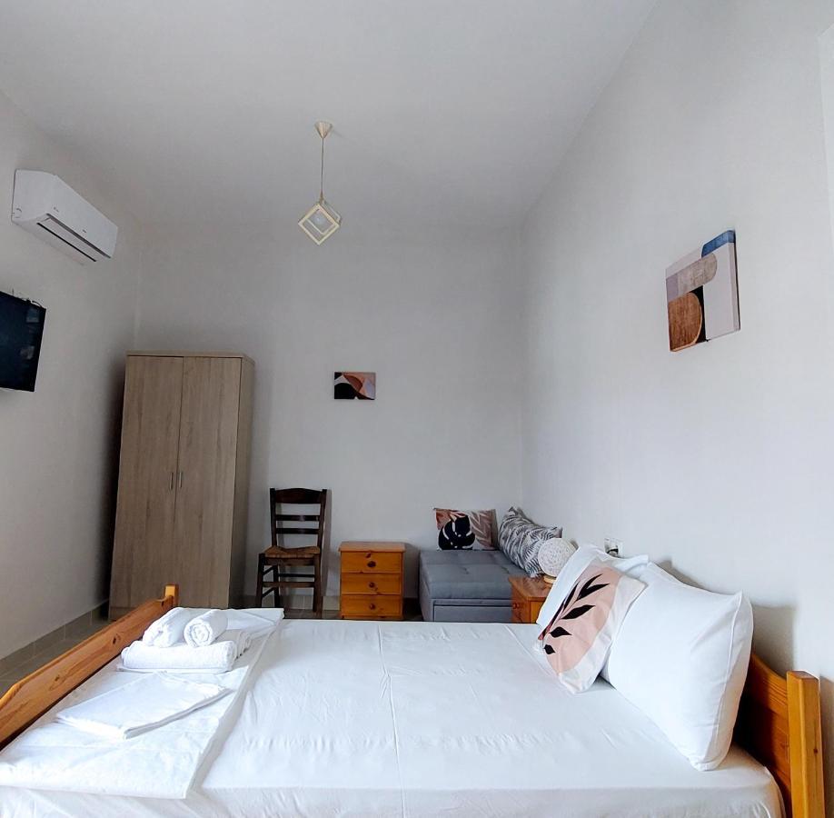 Ferienwohnung Boho Center Studio Keramotí Exterior foto